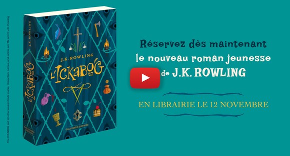 R�servation de l'Ickabog, dernier roman de JK Rowling