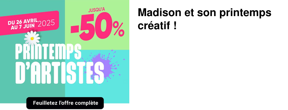 Madison et son printemps cr�atif !
